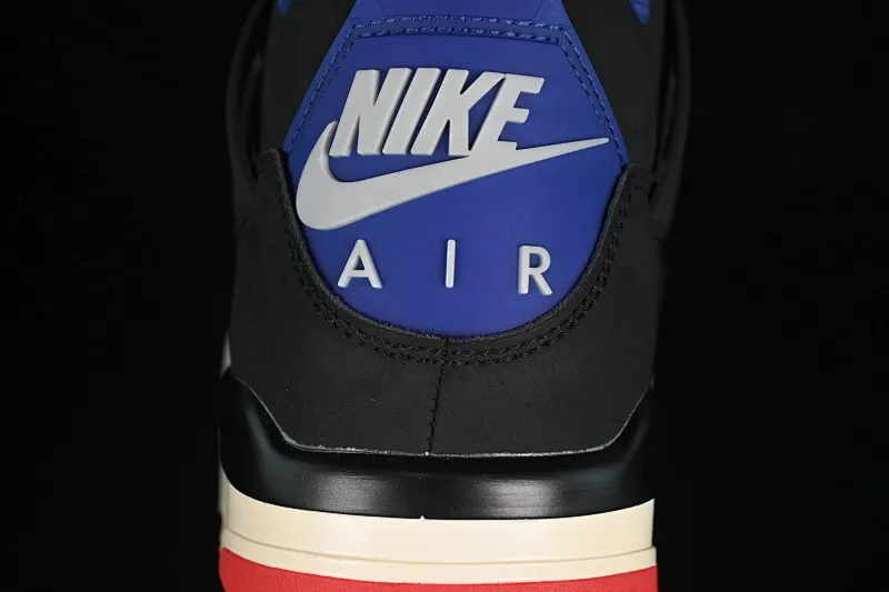 All categories Air Jordan Jordan series basketball shoes Air Jordan 4 Air Jordan 4 Retro "Lase" AJ4 Joe 4 black gray blue color FV5029-003